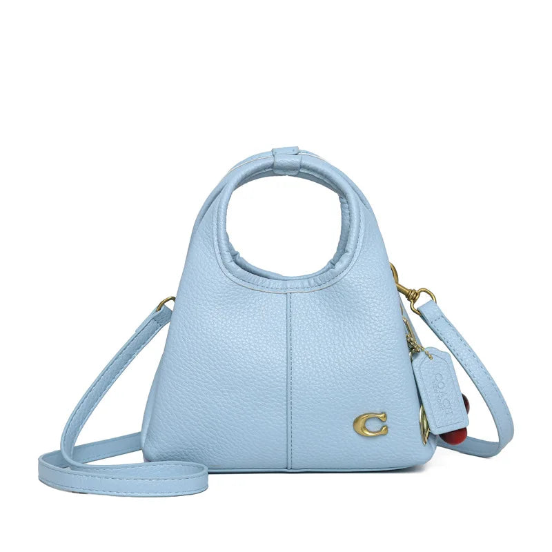 Women's Mini Bucket Bag Designer Style Large Capacity Handbag Casual Crossbody Shoulder Bag with Detachable Shoulder Strap