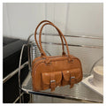Retro Pillow Shaped Women's Bag 2025 Autumn New Fashion Trendy Large Capacity Handbag Shoulder Bag for Commute Casual