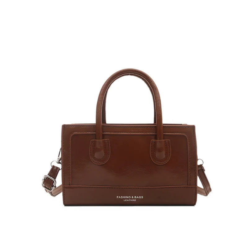 Chic Casual Minimalist Women's Crossbody Bag 2026 New Daily Single Shoulder Bag Summer Vintage Handbag Urban Simple Style PU ...