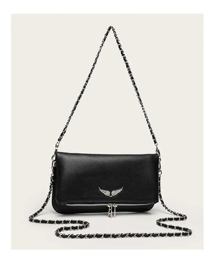 Wing Mini Square Bag for Women, 2026 Fashion Underarm Shoulder & Crossbody Bag, Cute Small Purse, Versatile Chic Handbag