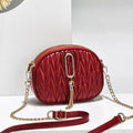 Mini handbag 2026 new women's three-layer crossbody bag, simple and versatile, stylish single shoulder phone bag, chain bag