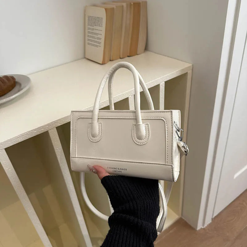 Chic Casual Minimalist Women's Crossbody Bag 2026 New Daily Single Shoulder Bag Summer Vintage Handbag Urban Simple Style PU ...