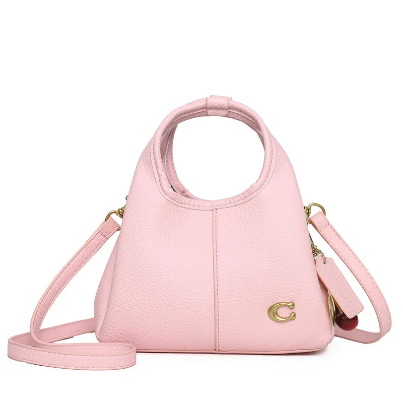 Women's Mini Bucket Bag Designer Style Large Capacity Handbag Casual Crossbody Shoulder Bag with Detachable Shoulder Strap