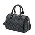 Mini Women's Bag, European and American Style Boston Bag, Simple Casual Bag, Versatile Pillow Bag, Windmill Pattern Handbag, Single Shoulder Crossbody Bag
